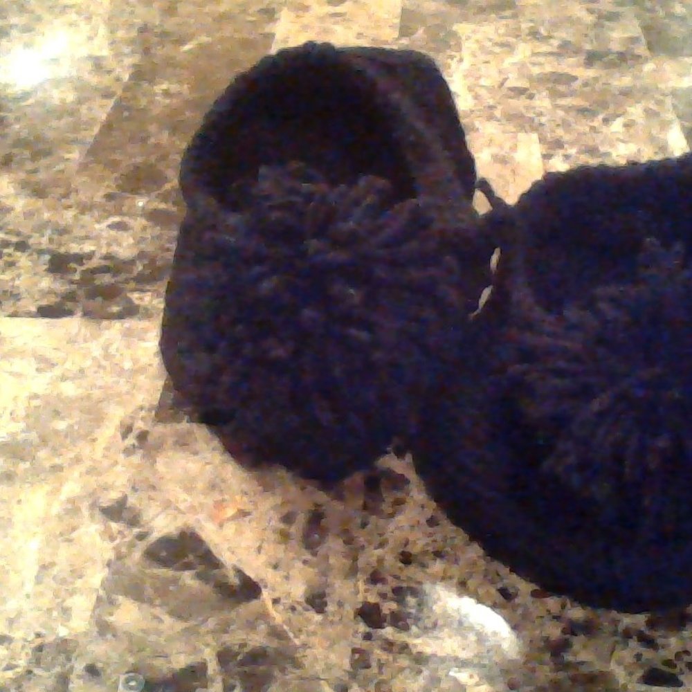 crochet slippers